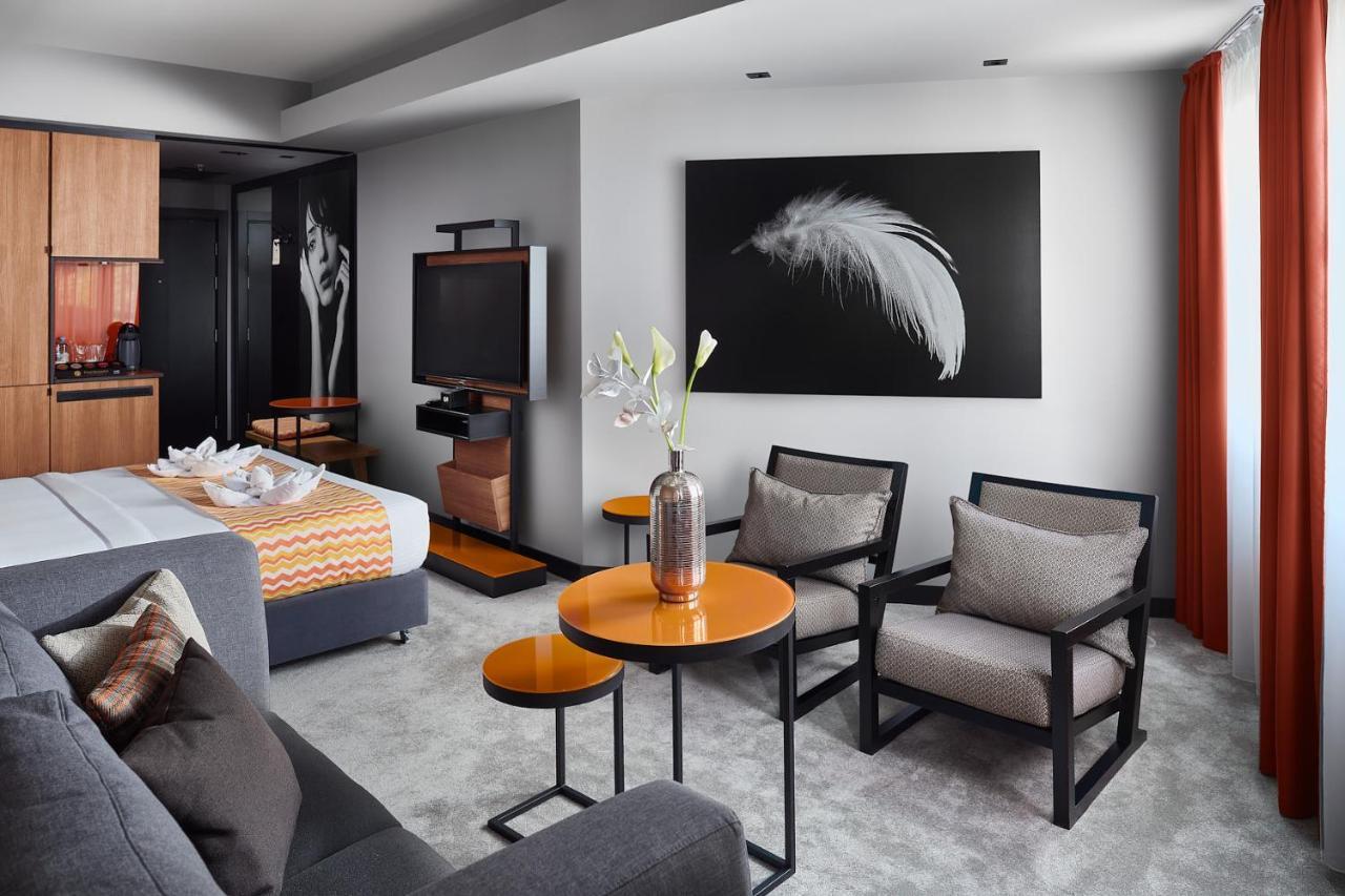 Hotel Panoramika Design & Spa Szkopje Kültér fotó