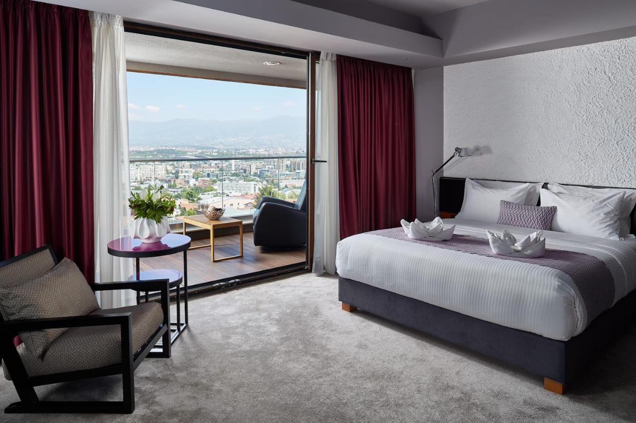 Hotel Panoramika Design & Spa Szkopje Kültér fotó