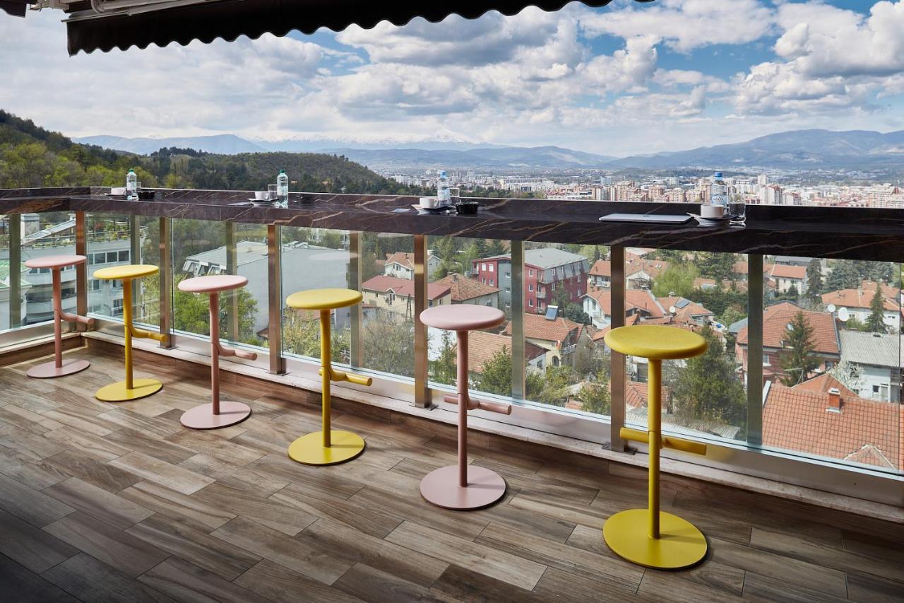 Hotel Panoramika Design & Spa Szkopje Kültér fotó