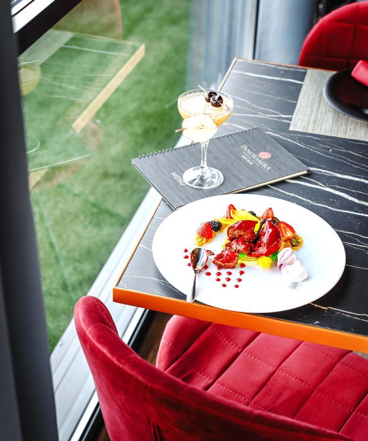 Hotel Panoramika Design & Spa Szkopje Kültér fotó