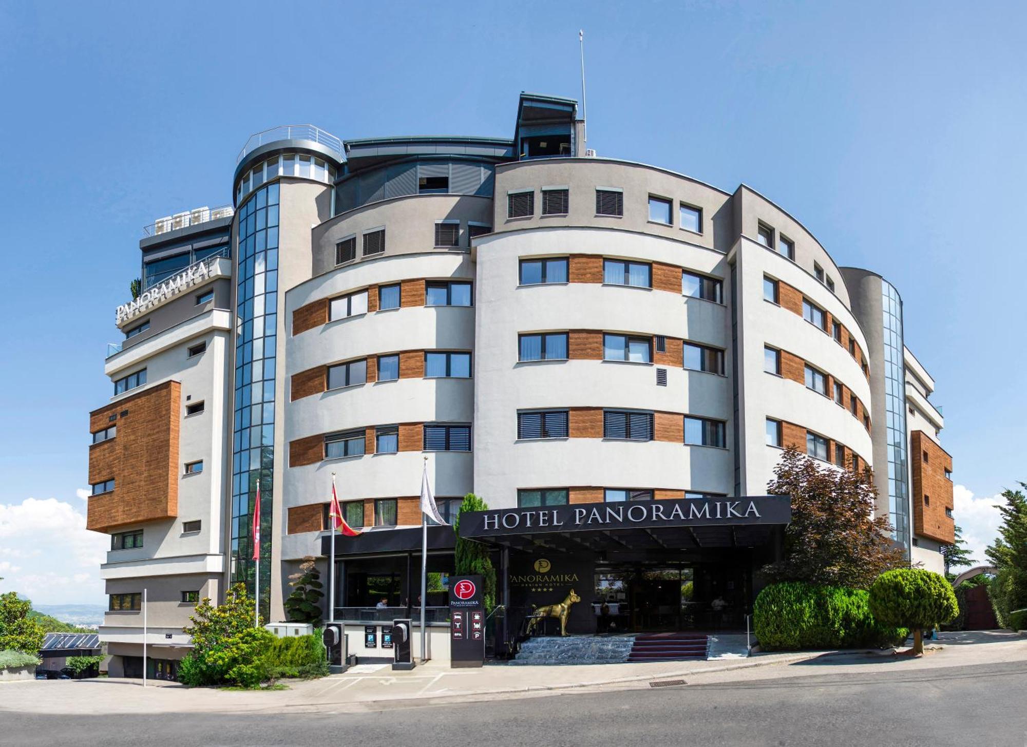 Hotel Panoramika Design & Spa Szkopje Kültér fotó