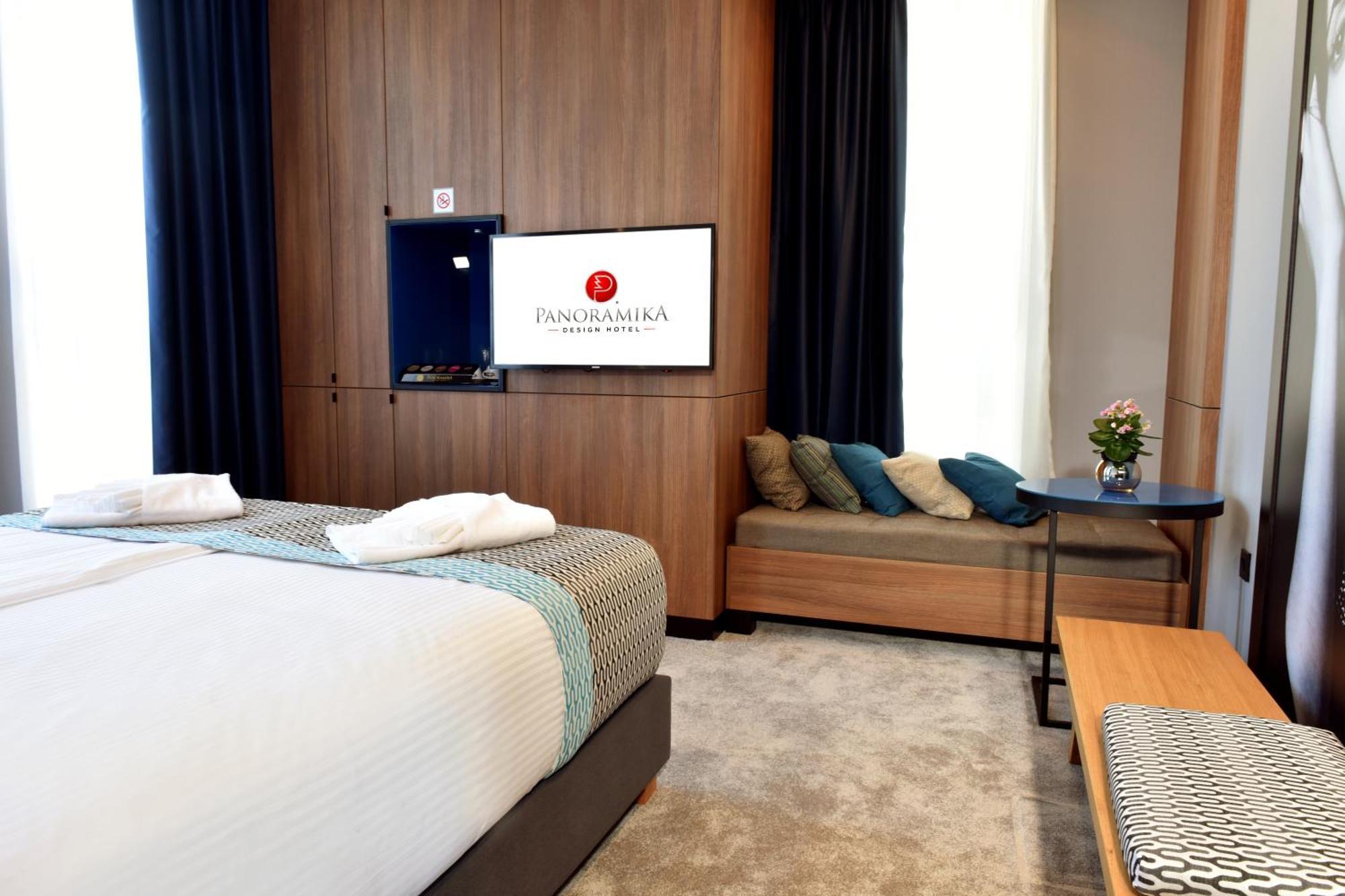 Hotel Panoramika Design & Spa Szkopje Kültér fotó