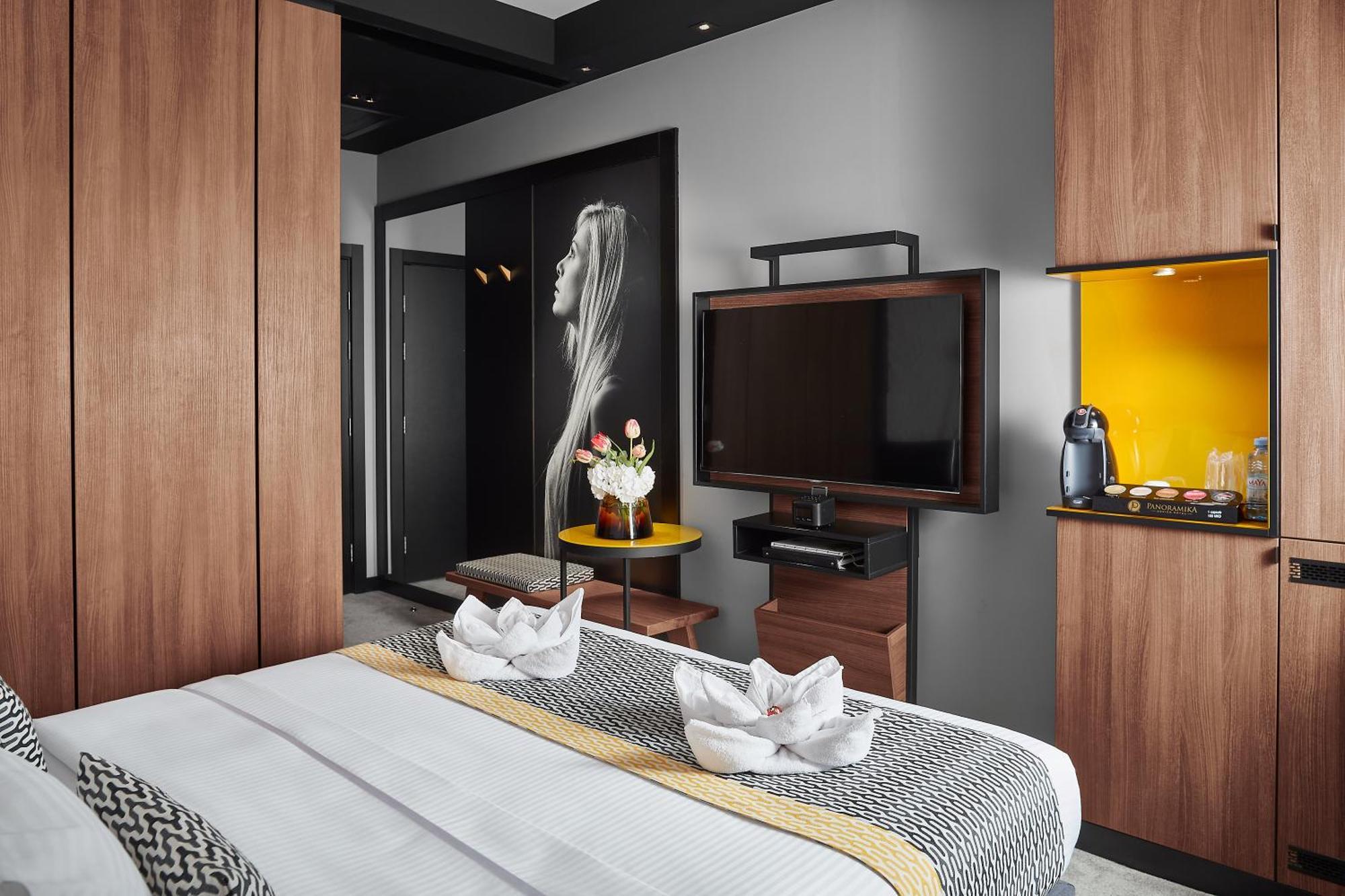 Hotel Panoramika Design & Spa Szkopje Kültér fotó