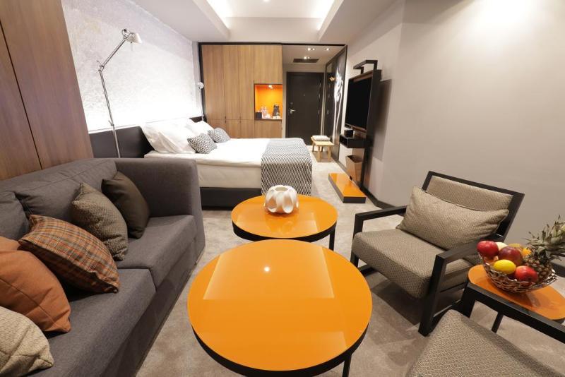Hotel Panoramika Design & Spa Szkopje Kültér fotó